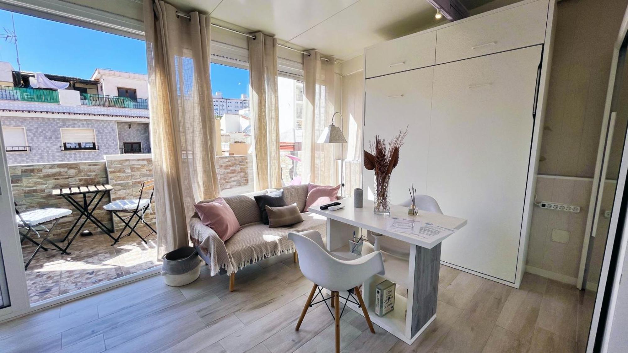 A 5 Minutos De La Playa Con Terraza En Malaga 아파트 외부 사진