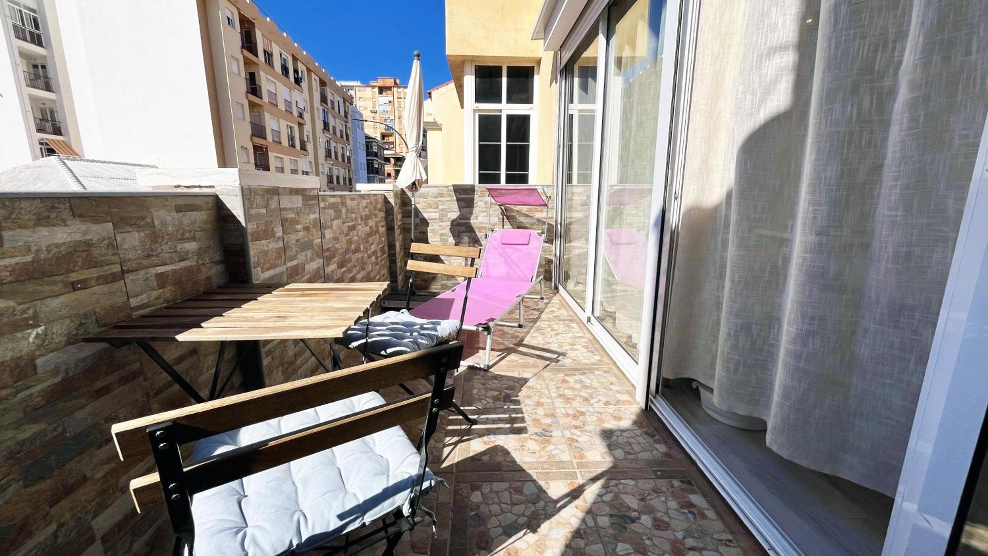 A 5 Minutos De La Playa Con Terraza En Malaga 아파트 외부 사진