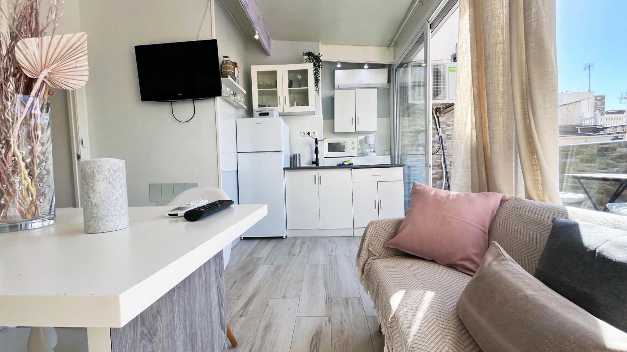 A 5 Minutos De La Playa Con Terraza En Malaga 아파트 외부 사진